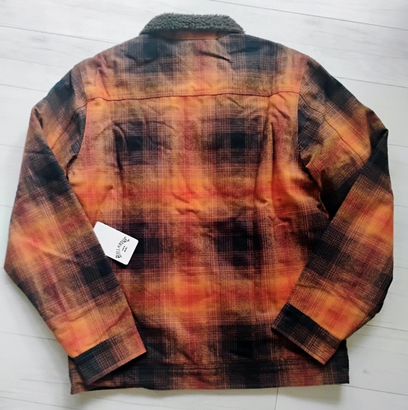 BILLABONG NEW Barlow Sherpa Lined Jacket - Picture 11 of 14
